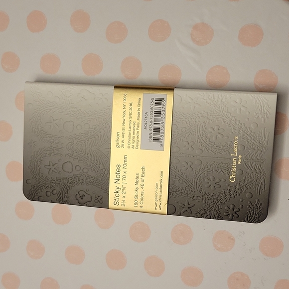 Christian LaCroix Paris Ombre Sticky Note Folio - Picture 4 of 7